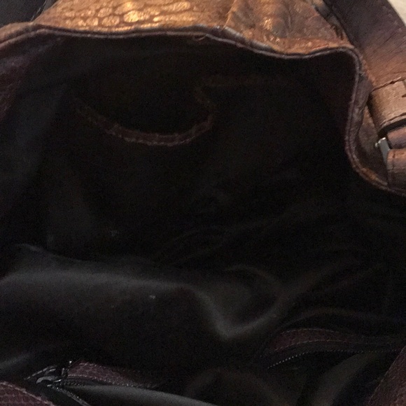 Rare find! MICHELE croc leather handbag 🌹 - Picture 6 of 8